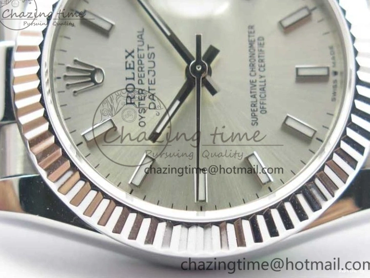 1231 Datejust 31mm 278275 SS BP Maker Best Edition Silver Stick Markers Dial on SS President Bracelet ZeroBulk 3079